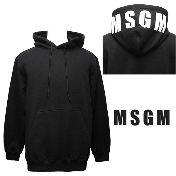 MSGM パーカー メンズ エムエスジーエム プルオーバー スウェット 裏起毛 2940MM165 | MSGM