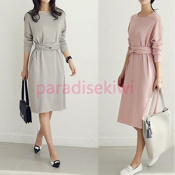 見事な ニット 大人ワンピース 秋冬 50代 40代 30代 代 きれいめ レディース ２ｗａｙ お出掛け 通勤 ワンピース 膝丈 ワンピース チュニック Www Mobasher News