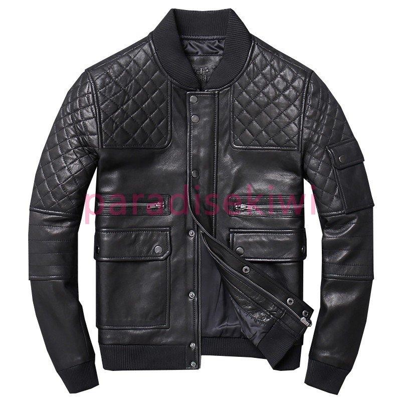 最安値に挑戦 革ジャン メンズ 本革 ブラック ライダースジャケット レザージャケット 革ジャケット ジャケット 高級羊革 冬 Para 1252peehn パラダイスキウイ 通販 Yahoo ショッピング 高い素材 Icons Ahlulfaydah Org