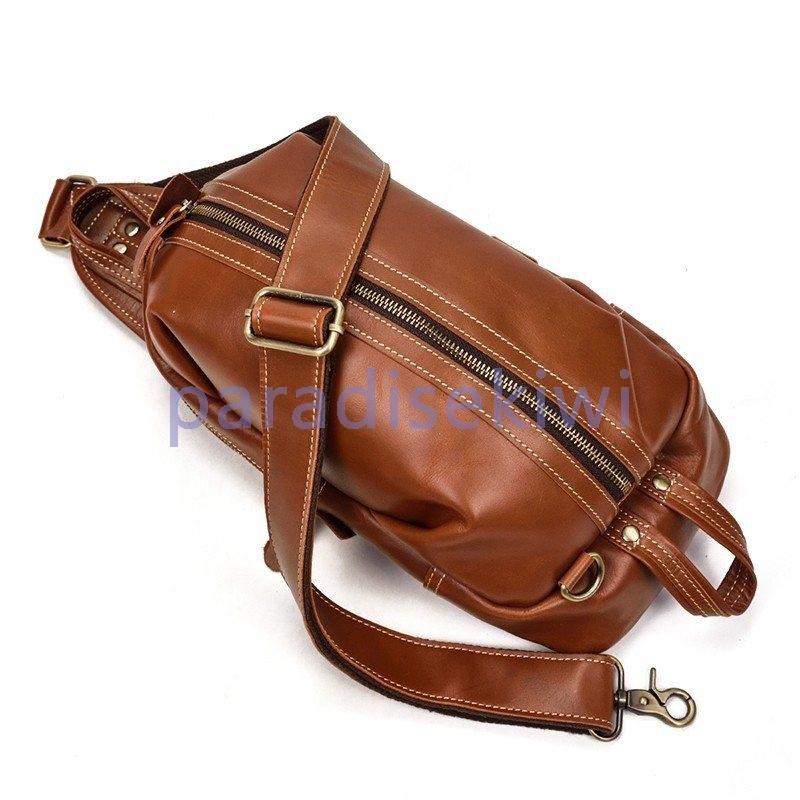 おすすめネット ボディバッグ アンティーク ショルダーバッグ 本革 メンズ 斜め掛けバッグ メンズ プレゼント お出かけ 夏 春 ショルダーバッグ 斜めがけ おしゃれ かっこいい ワンショルダーバッグ 斜めがけ レザー 本革 バッグ Meorboston Org