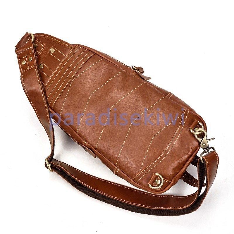 おすすめネット ボディバッグ アンティーク ショルダーバッグ 本革 メンズ 斜め掛けバッグ メンズ プレゼント お出かけ 夏 春 ショルダーバッグ 斜めがけ おしゃれ かっこいい ワンショルダーバッグ 斜めがけ レザー 本革 バッグ Meorboston Org