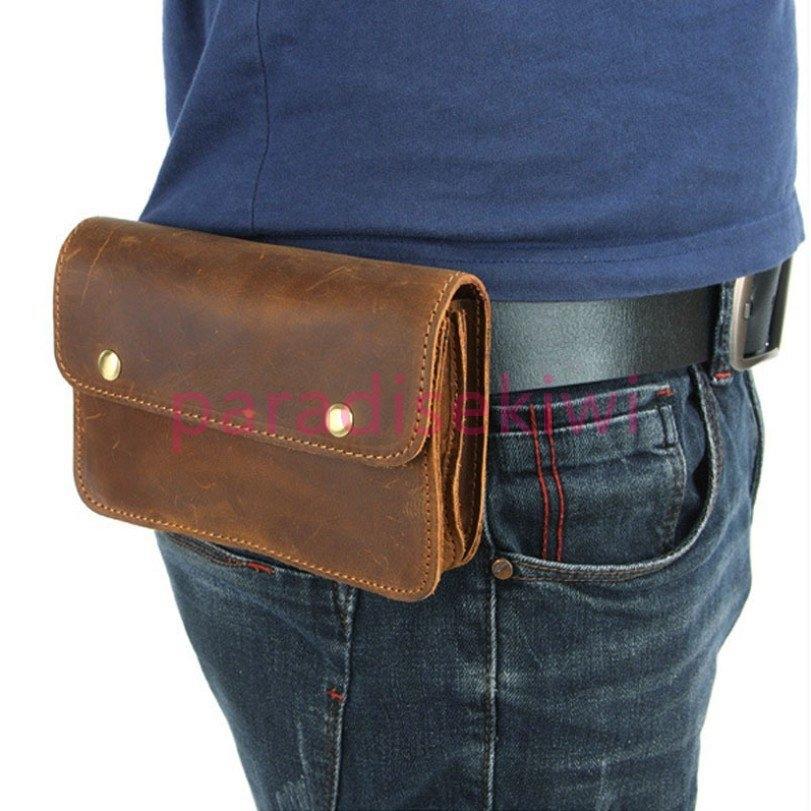 ショッピングサイト ウエストポーチ 本革 レザー ベルトポーチ メンズ レザー ベルトバッグ タバコケース ビンテージ 携帯 財布収納 カジュアルバッグ 業界最安値挑戦 Www Superavila Com