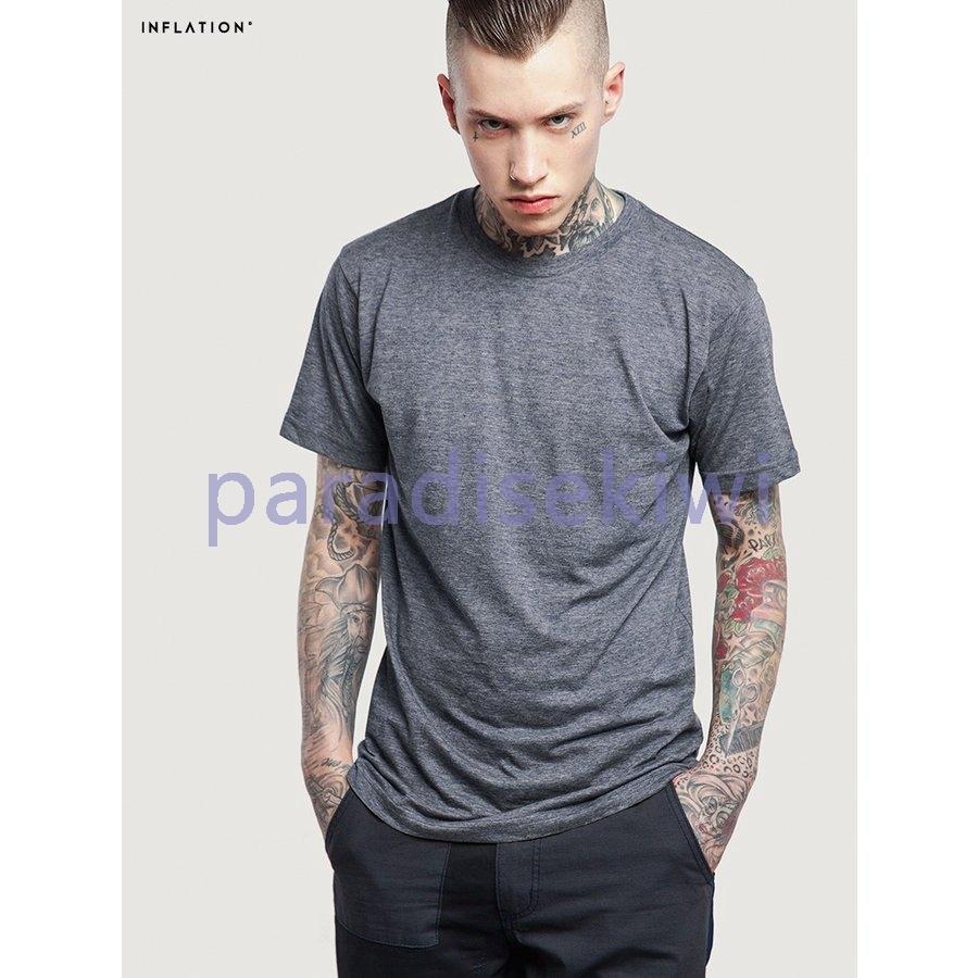 半袖tシャツ シンプル メンズ ぴったり 17春夏新作 無地 カジュアル Tシャツ