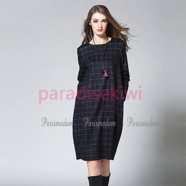 安く 買える 店 ウールのバルーンスカートワンピース ひざ丈 長袖 上品 ネイビー プリント お出かけ 女子会 大人 上品 Sからxxl Parismadam Para 8034vwcym パラダイスキウイ 通販 Yahoo ショッピング オンライン 発送 360converge Com