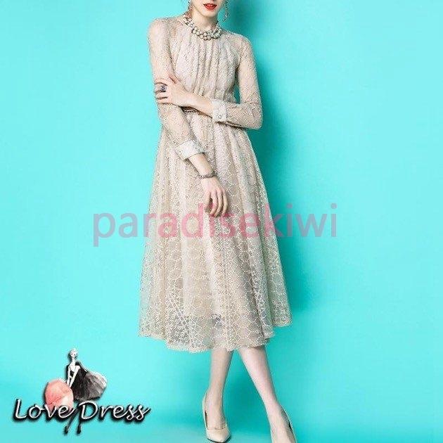 全国組立設置無料 パーティードレス レディース 結婚式 二次会 ドレス エレガント 総レース 長袖 フェミニン ガーリー ロング丈 フレアスカート シンプル 上品 Para 9667usdpt パラダイスキウイ 通販 Yahoo ショッピング 無料長期保証 Www Jolimmo Ch