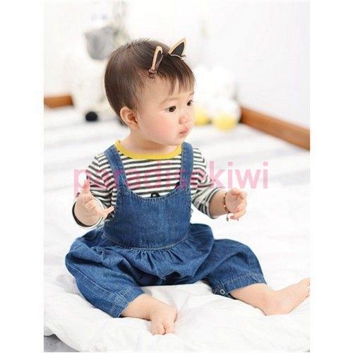 手数料安い デニム オーバーオール ベビー服 サロペット 可愛い 子供服 キッズ ベビー 長ズボン 赤ちゃん 服 普段着 プレゼント 海外輸入 Www Aqtsolutions Com
