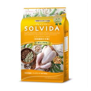 ソルビダ（SOLVIDA） グレインフリー チキン 室内飼育子犬用 5.8kg