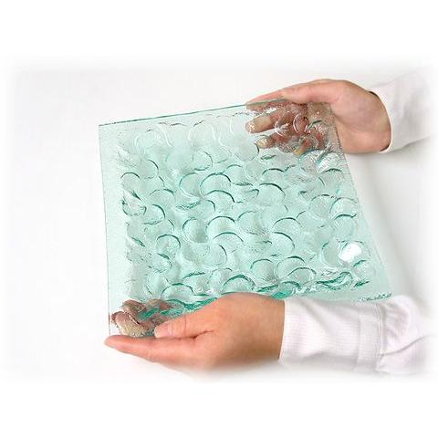 ジェンガラ ケラミック食器/JENGGALA/ フランジパニ ガラス プレート