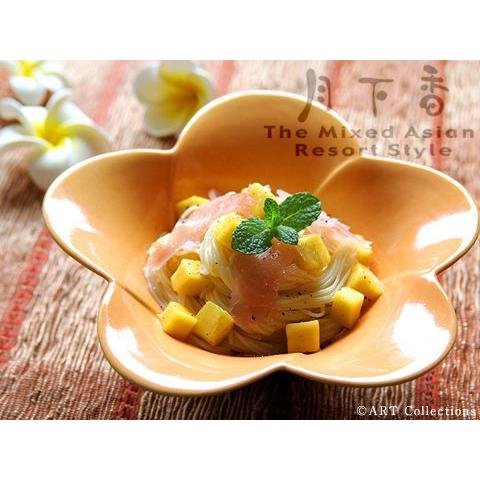 ジェンガラ ケラミック食器/JENGGALA/ フランジパニ ボウル R-1054