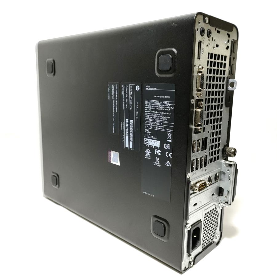 再入荷！ProDesk 400G5 SFF コスパ最強！高性能 8世代 Corei5-8500 メモリ8GB 新品SSD256GB Windows11 Office付き DVDSマルチ DisplayPort USB8ポート HP 日本HP ProDesk 400G5 SFF コスパ最強！高性能 8世代 Corei5-8500