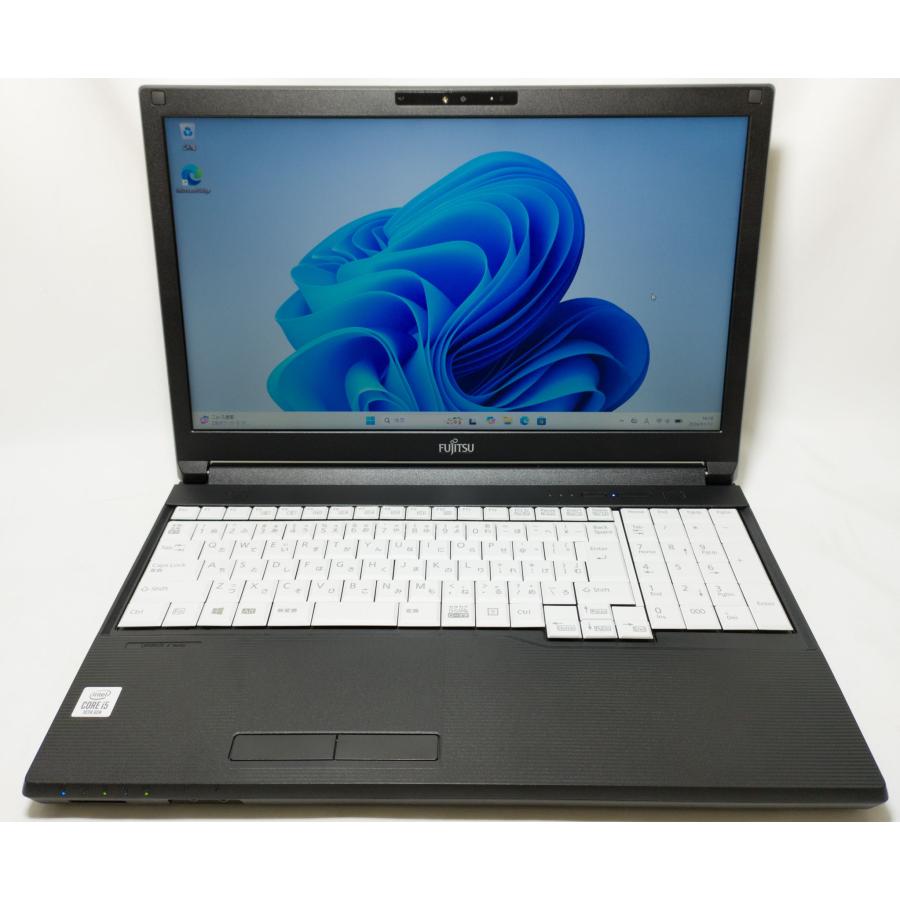 【卸売直営価格!!送料無料！即郵送！】第10世代 Corei5-10310U 新品SSD256GB メモリ8GB Windows11 Office付 ドライブ付 15.6インチFHD FUJITSU A7510/E | 富士通 | 03