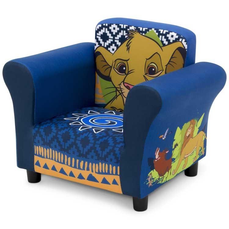 デルタ 子供用 ソファー ディズニー ライオンキング アップホルスタードソファ 椅子 1人用 Delta