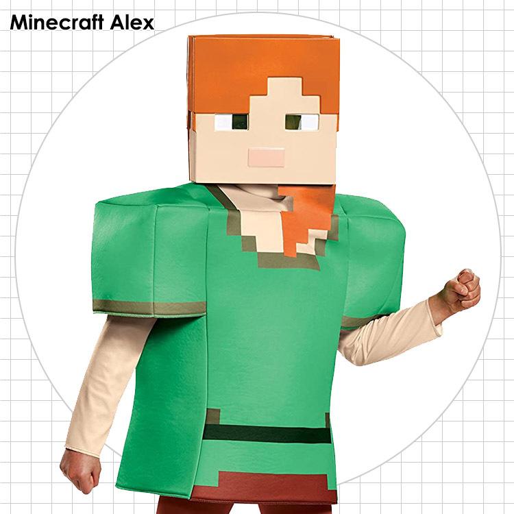 ハロウィン 衣装 子供 マインクラフト アレックス キッズ コスチューム コスプレ キャラクター 女の子 125 135cm Disguise Dg Paranino Formalstyle 通販 Yahoo ショッピング