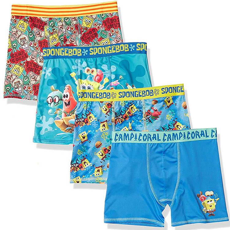 ボクサー ブリーフ セット 子供 スポンジボブ 4枚組み 110 160cm ウルトラクール 男児 キッズ 下着 子ども用 パンツ トランクス Hc Uw Bt4p Sb Paranino Formalstyle 通販 Yahoo ショッピング