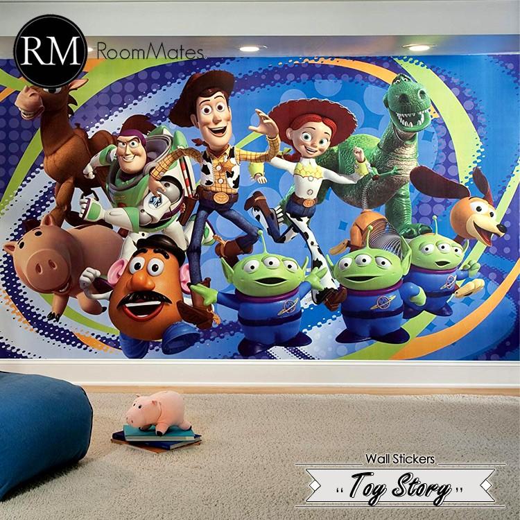 即納 最大半額 Online Only 海外取寄 ディズニー トイストーリー 3 ルームメイツ ウォールステッカー 子供部屋 Xl 宅送 Homeofmalones Com