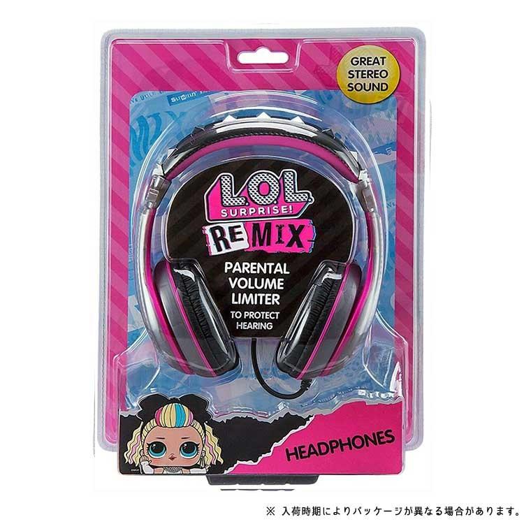ヘッドフォン 子供 L O L サプライズ イヤホン 音楽 キッズ 子ども ヘッドホン エルオーエル キャラクター 音量制限機能付き N 0092298950815 Paranino Formalstyle 通販 Yahoo ショッピング