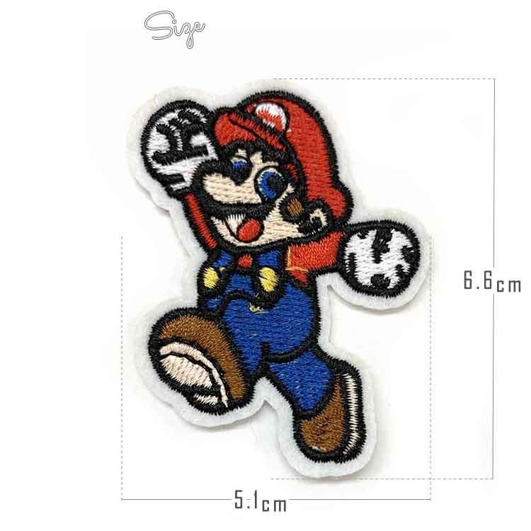 ワッペン マリオブラザーズ マリオ 刺繍 アイロン キャラクター Mario ワッペン アップリケ Na Paranino Formalstyle 通販 Yahoo ショッピング