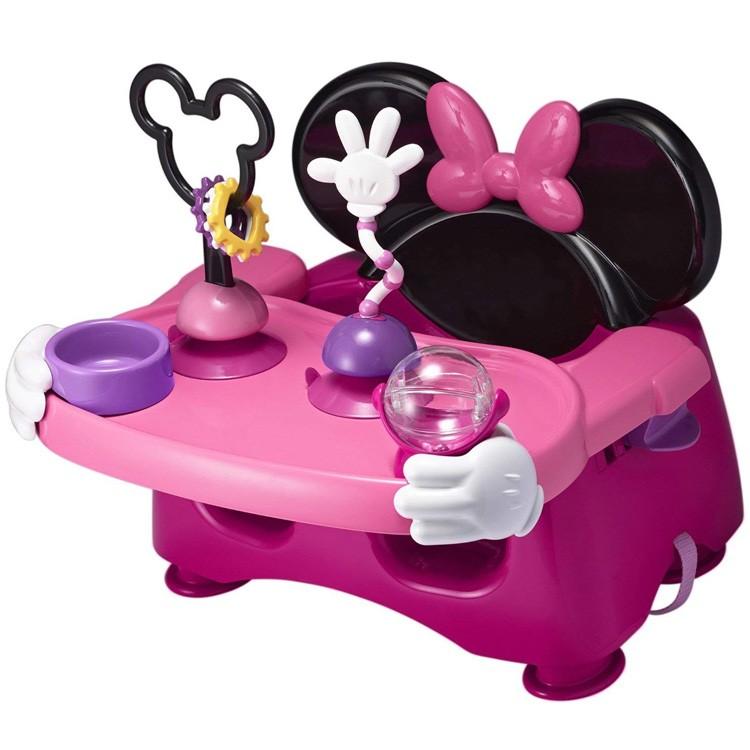 格安人気 ディズニー ミニーマウス おもちゃ付き ベビーチェア ローチェア トレイ ベルト ブースターシート Y 新しいコレクション Nicmosul Org