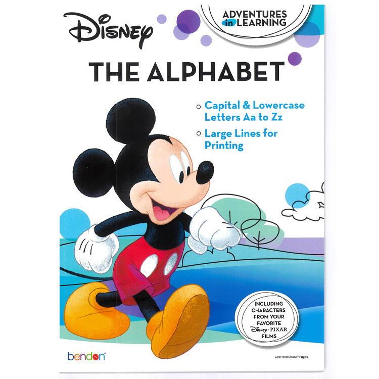 ワークブック アルファベット ディズニー キャラクター 英語 アルファベット練習帳 ドリル ミッキー プリンセス トイストーリー Ufz Paranino Formalstyle 通販 Yahoo ショッピング