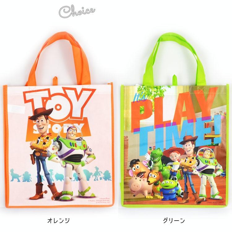 不織布バッグ ハンドバッグ L トイストーリー ディズニー キャラクター 手提げ袋 作品収納バッグ マチ付き エコバッグ トートバッグ Ufz Paranino Formalstyle 通販 Yahoo ショッピング
