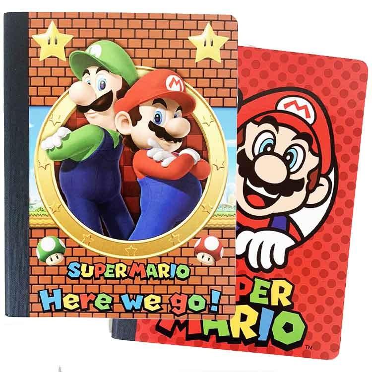 コンポジションノート スーパーマリオ 大学ノート 自由帳 学習長 文具 100ページ キャラクター 幅広 広罫 Ufz Paranino Formalstyle 通販 Yahoo ショッピング