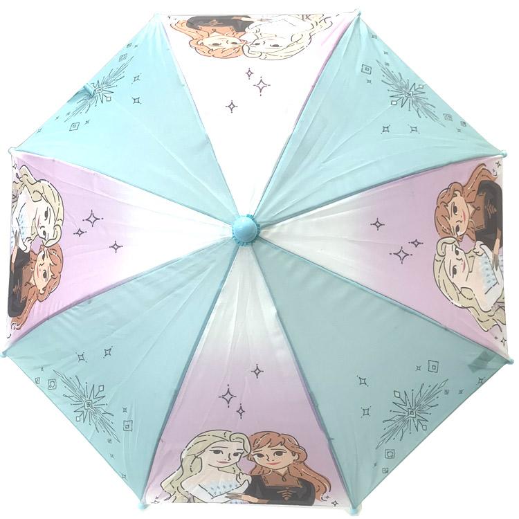 子ども傘 傘 キッズ 子供用 40cm ディズニー アナと雪の女王 ブルー カサ｜paranino2｜02