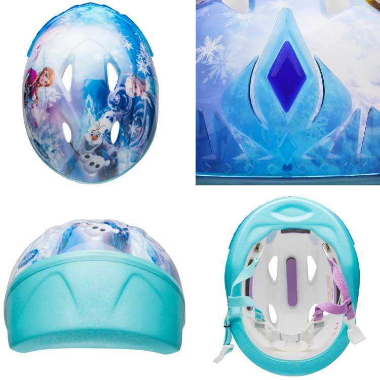 Disney（ディズニー） 子ども用ヘルメット アナと雪の女王 3D ティアラ