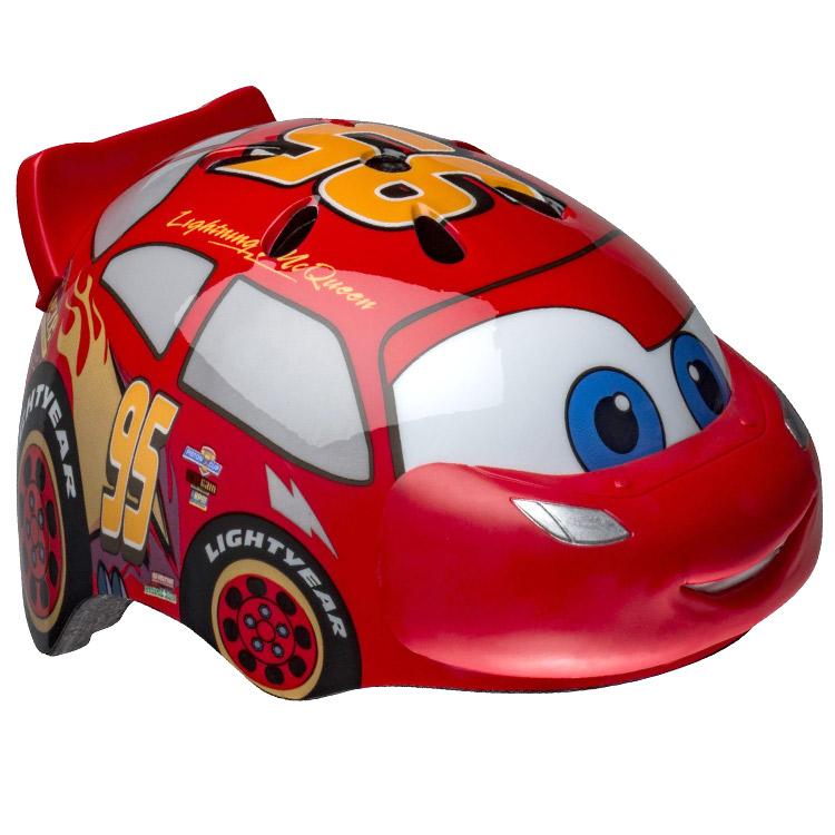 ディズニー カーズ マックウィーン ヘルメット 3D 子供用 自転車