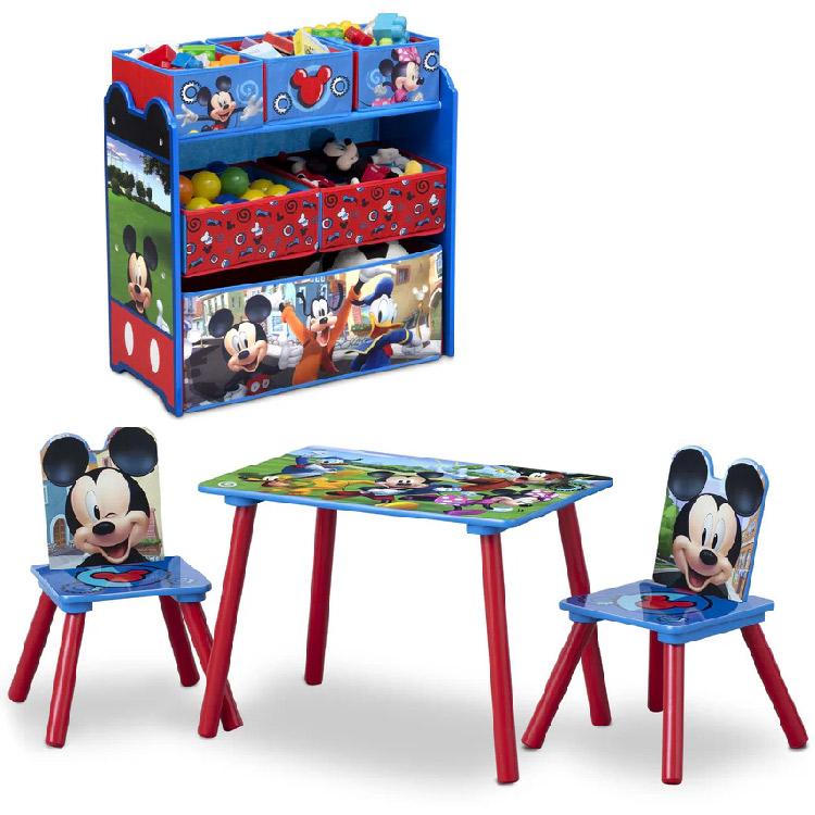 デルタ ディズニー ミッキーマウス マルチ おもちゃ箱 テーブルセット