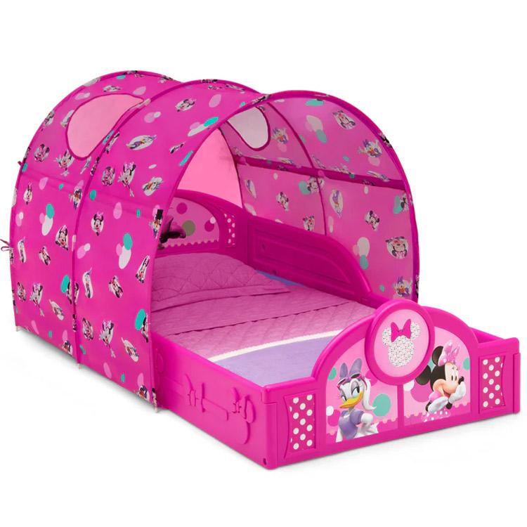 デルタ 子供用ベッド ディズニー ミニーマウス 子ども用 キャノピー  