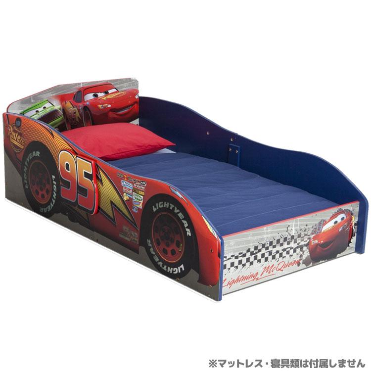 i+【引取大歓迎】 Delta ディズニー ピクサー カーズ ベットフレーム Disney（ディズニー） デルタ ピクサー カーズ ウッデン ベッド 木製