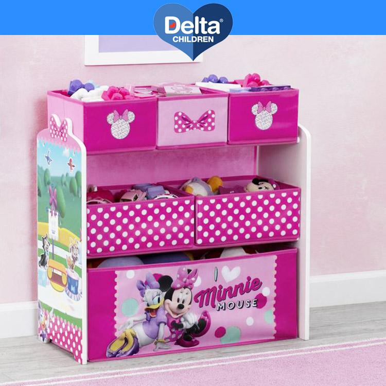 Disney（ディズニー） デルタ ミニーマウス マルチ おもちゃ箱 ミニー