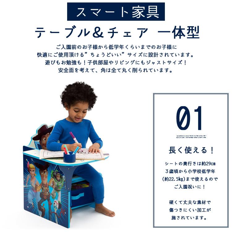 Disney（ディズニー） デルタ トイストーリー 4 一体型 チェアーデスク