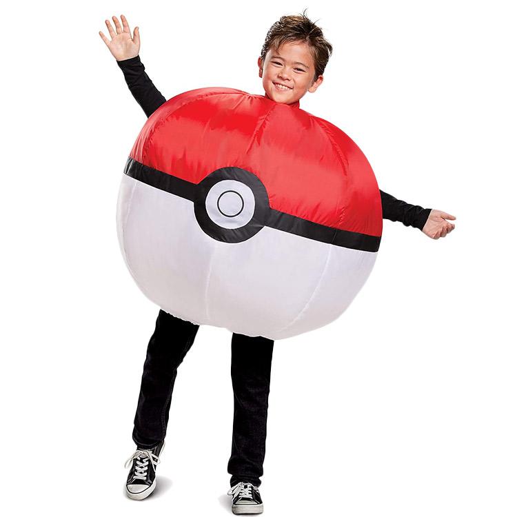 Pokemon（ポケモン） コスチューム モンスターボール インフレータブル