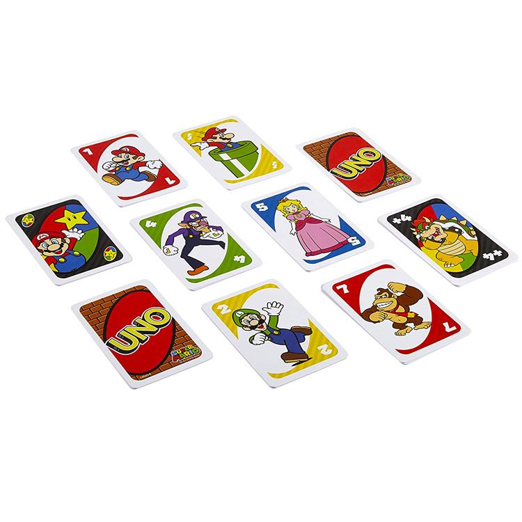 スーパーマリオ UNO ウノ 7歳から カードゲーム おもちゃ 新品