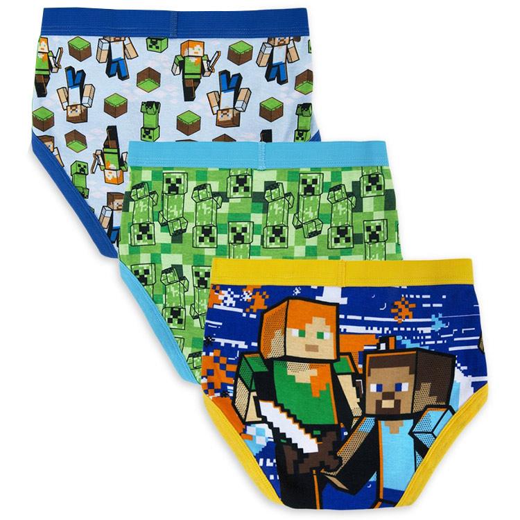 ブリーフ セット 子供 マインクラフト 3枚組み 110-140cm 男児 キッズ