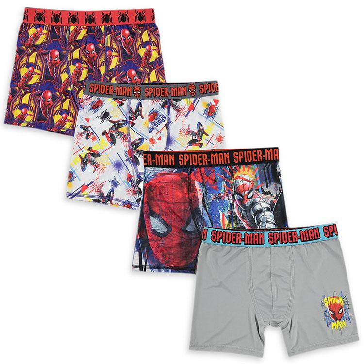 MARVEL（マーベル） ボクサー ブリーフ セット 子供 スパイダーマン 4