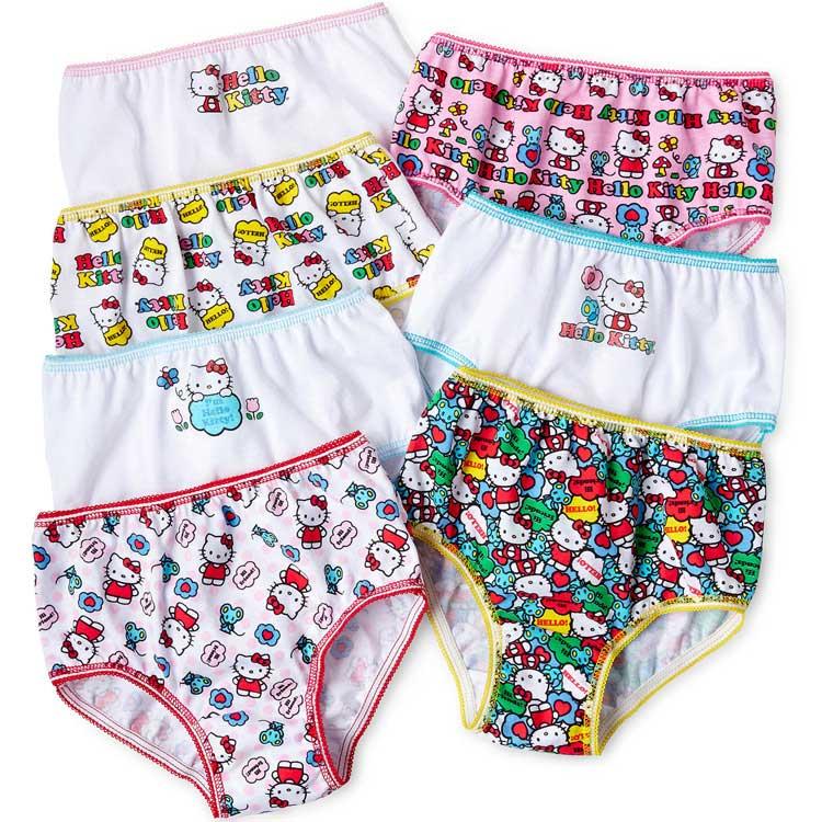 ショーツ 子供 ハローキティ 7枚組み 女児 キッズ 下着 子ども用