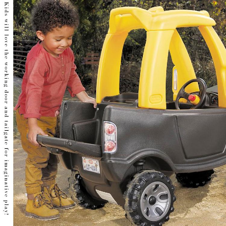 4月下旬入荷予約販売/ リトルタイクス コージートラック ブラック コージークーペ ライドオン 乗用玩具 Littletikes 663161 /配送区分Aの画像