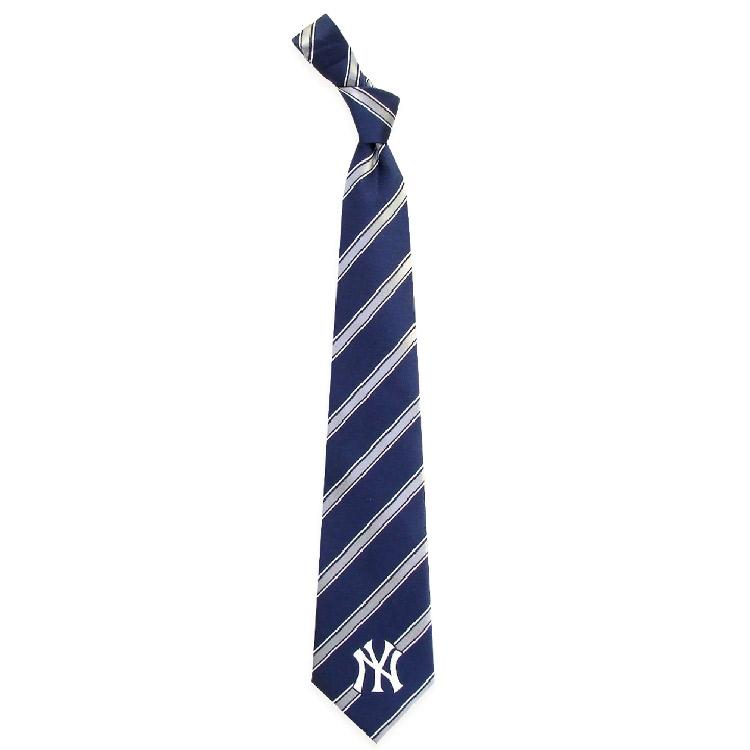 MLB公式商品 ニューヨーク・ヤンキース ネクタイ レジメ ストライプ 柄