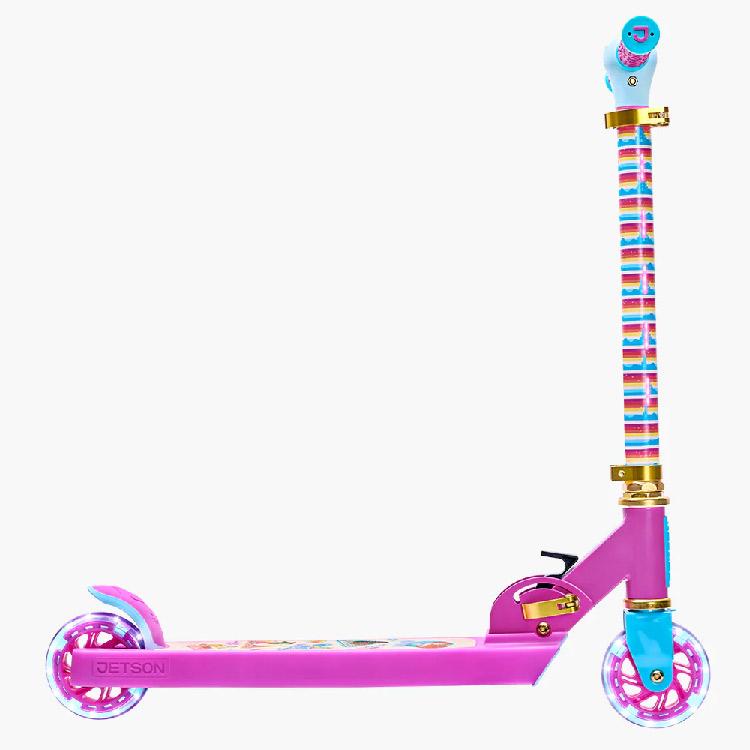 キックスクーター ディズニー プリンセス 光る キックボード ライト