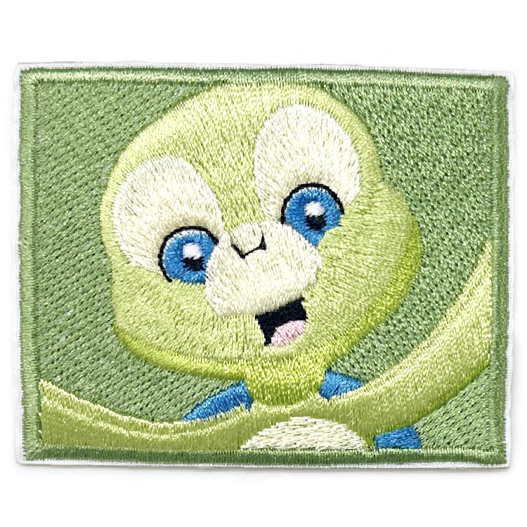 ワッペン オルメル スクエア 刺繍 アイロン 四角 キャラクター