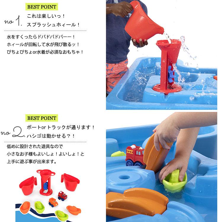 シムプレイ3 ビッグリバー ウォーターテーブル 大型遊具 水遊び 大きい ウォーター テーブル 屋外 室内 Simplay3 22101R /配送区分Bの画像