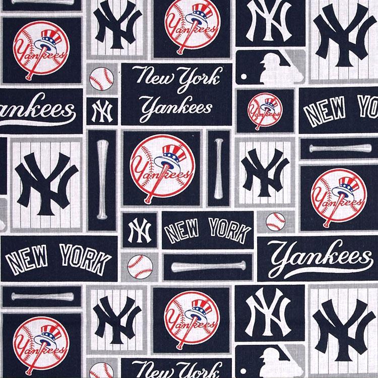 セット割/ 10cm単位 続けてカット MLB ニューヨーク ヤンキース