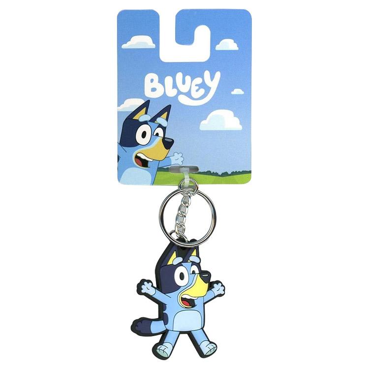 Disney+（ディズニープラス） ブルーイ ラバー キーホルダー