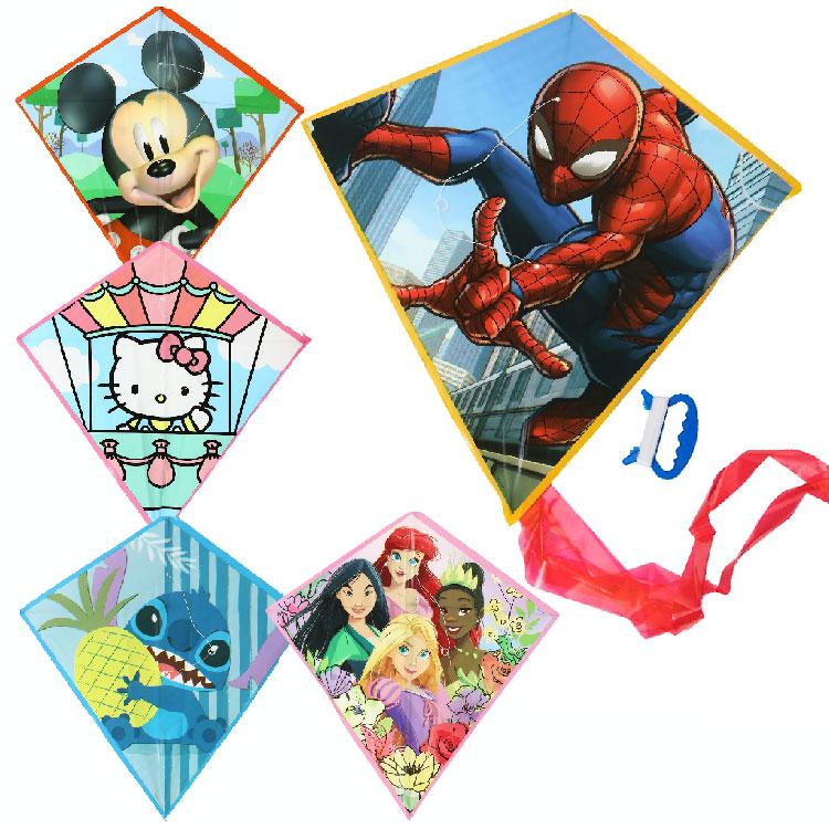 ディズニー キャラクター ダイヤモンド カイト 凧 スポーツカイト 凧