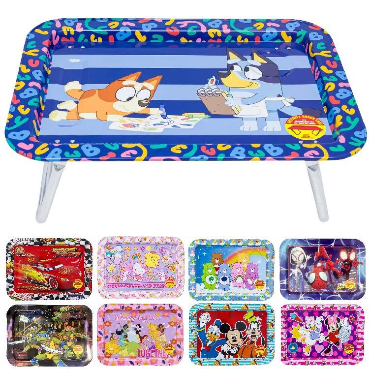 折りたたみテーブル 子供 ローテーブル ディズニー プリンセス カーズ