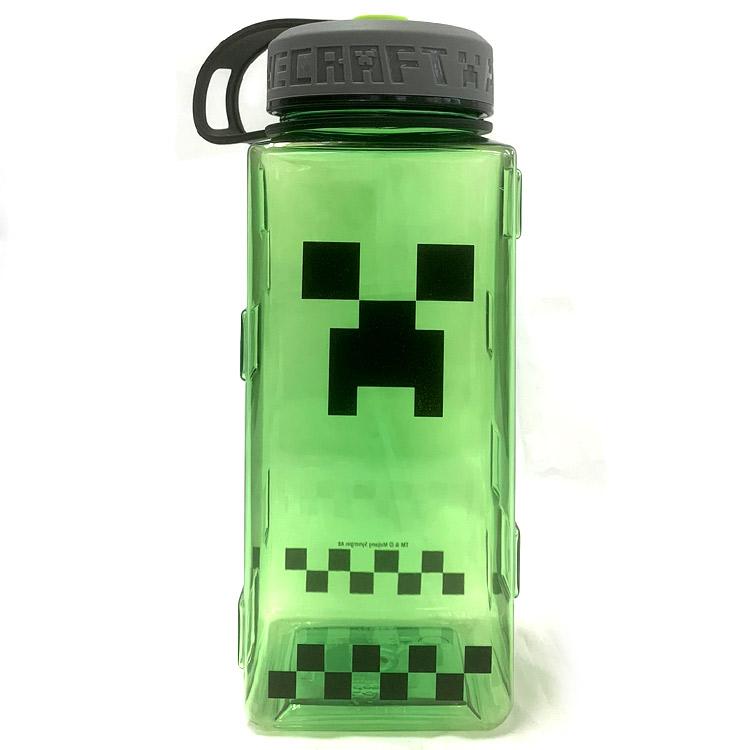 水筒 マインクラフト クリーパー 直のみ 1064ml ウォーターボトル 大