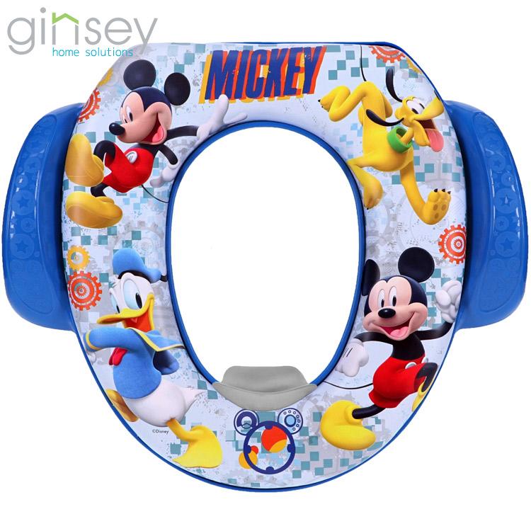 ディズニーミッキー ソフト便座 子供用トイレ 子供用便座 便器に置くだけ トイレトレーニング トイトレ Paranino 通販 Yahoo ショッピング