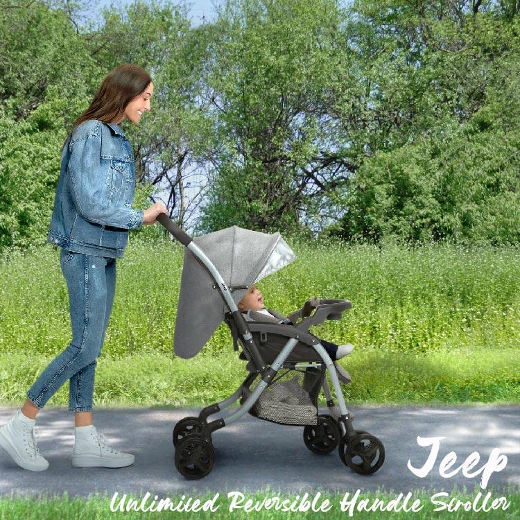 JEEP (Delta) グレー　ベビーカー JEEP (Delta) グレー ベビーカー